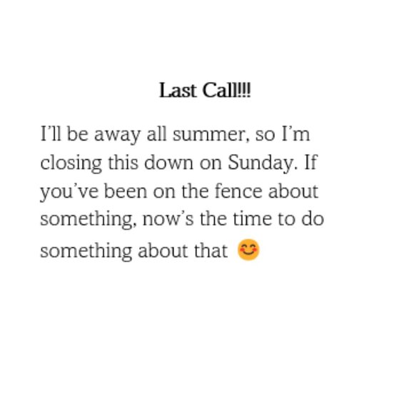 Last Call! - Picture 1 of 1
